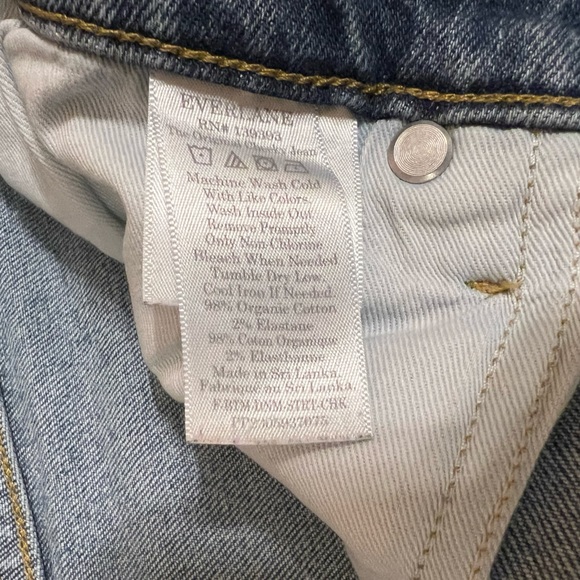 Everlane The Original Cheeky Jean, Stone-Washed Sky - Picture 5 of 9